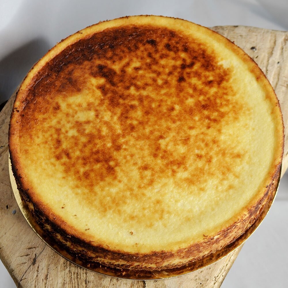 Tarta de queso curado al horno