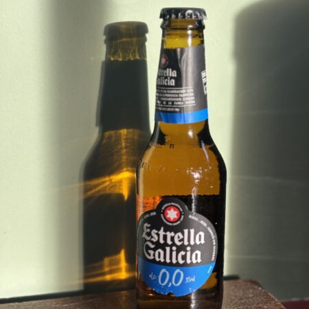 Botellín Cerveza Estrella Galicia sin alcohol 33 cl